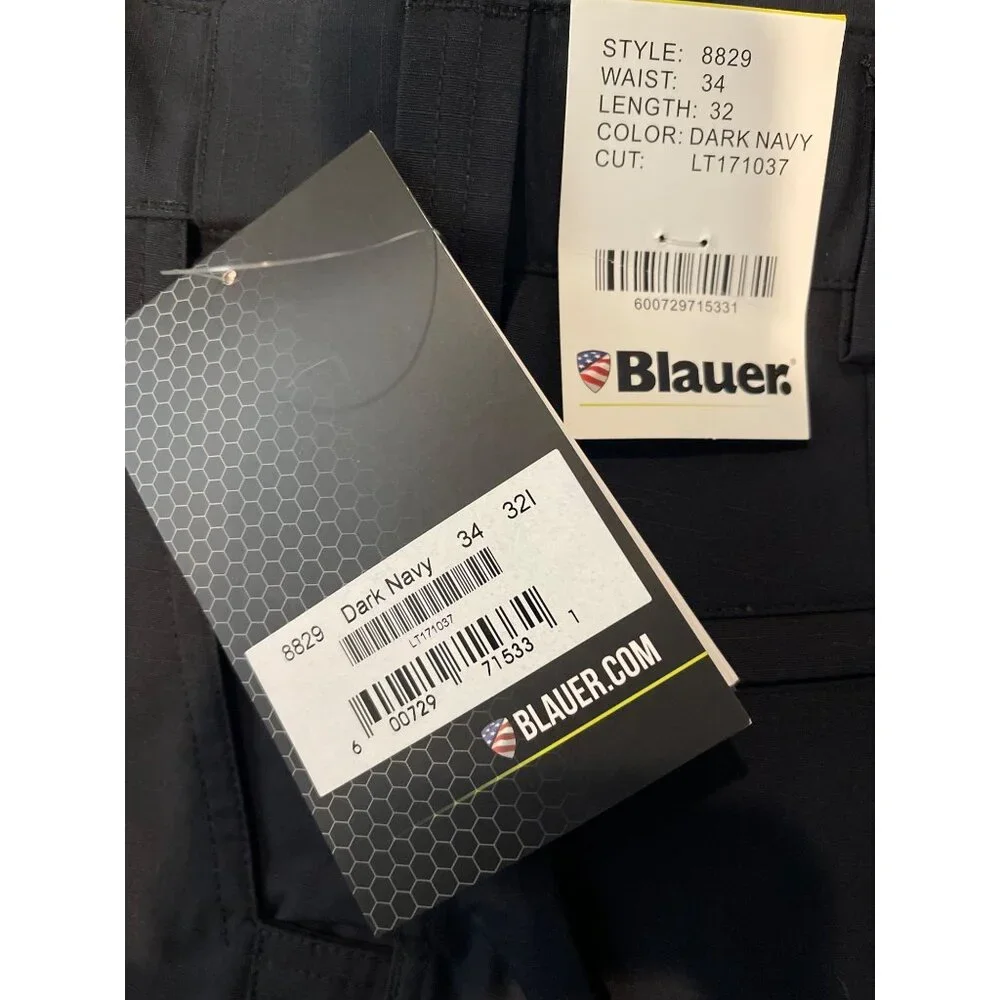 NWT Blauer TENX EMT Pants Mens 34x32 Dark Navy 8829 - Picture 8 of 8